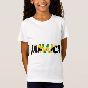 Jamaica flag text T-Shirt