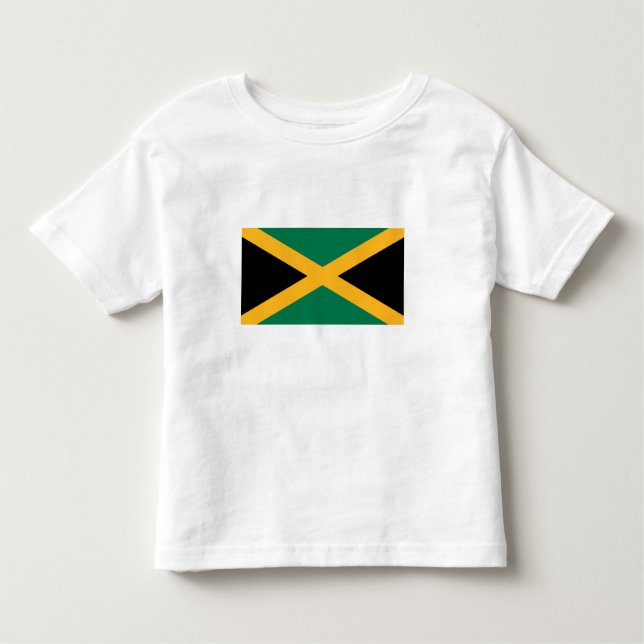 Jamaica Flag Toddler T-Shirt (Front)