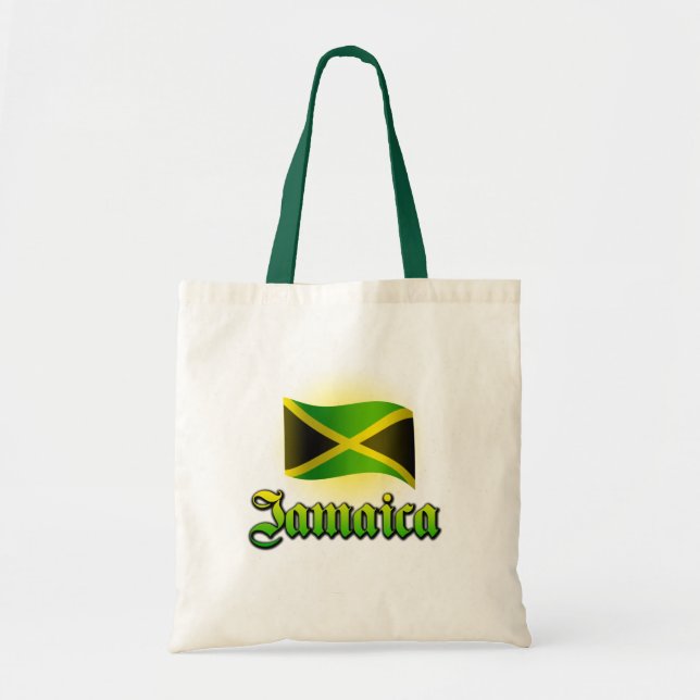 Jamaica flag tote (Front)