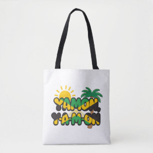 jamaica flag tote bag