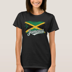 Jamaica Flag Vacation Vibes Rasta Rastafari T-Shirt