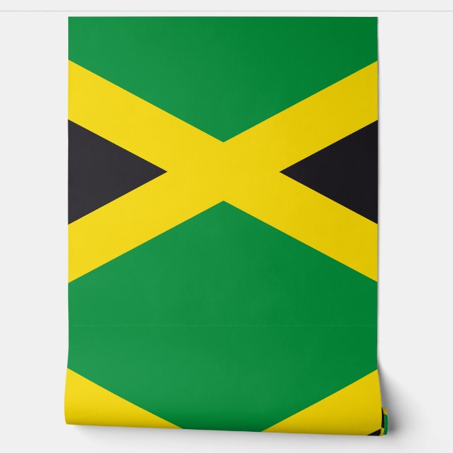 Jamaica flag wallpaper (Unrolling)