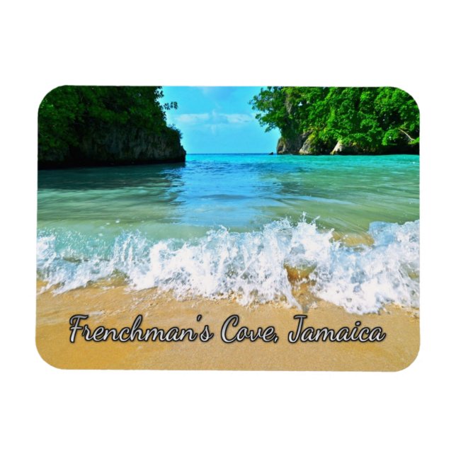 Jamaica Frenchman's Cove Magnet (Horizontal)
