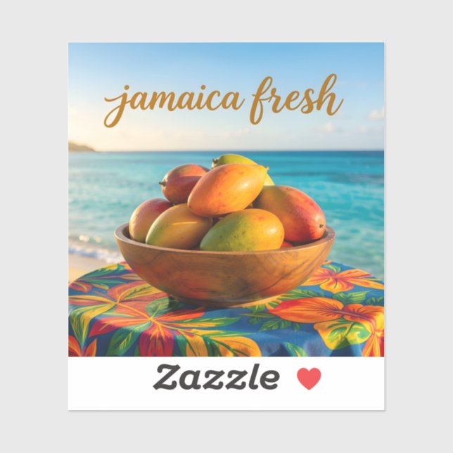 Jamaica fresh mango by the sea (Sheet)