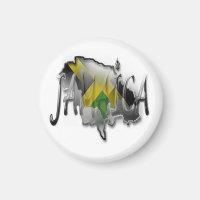 Jamaica Fridge Magnet