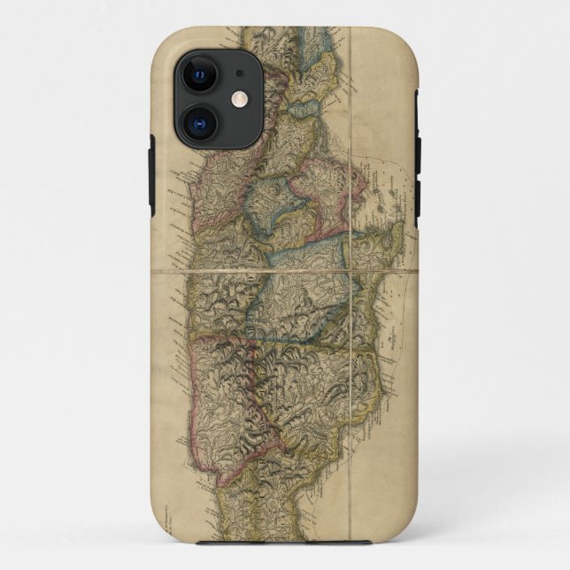 Jamaica from the latest Surveys Map (1775) Case-Mate iPhone Case (Back)