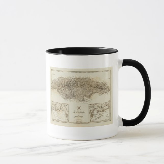 Jamaica from the latest surveys mug (Right)
