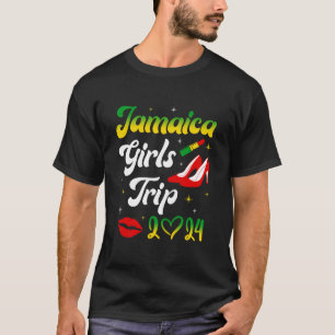 Jamaica Girls Trip 2024 Girls Squad Summer Vacatio T-Shirt