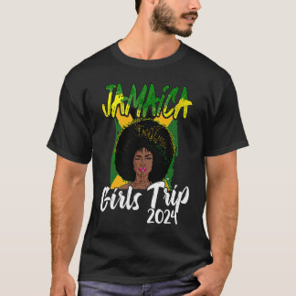 Jamaica Girls Trip 2024 Women's Bachelorette Party T-Shirt