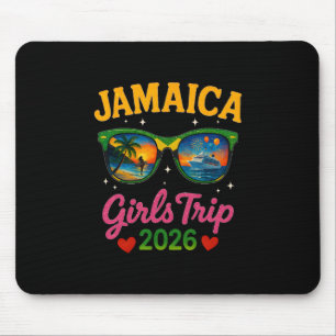 Jamaica Girls Trip 2026 Matching Family Cruise Squ Mouse Pad