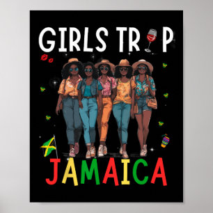 Jamaica Girls Trip Holiday Party Funny Jamaica Poster