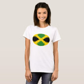 Jamaica Gnarly Flag T-Shirt (Front Full)