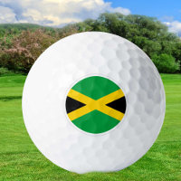 Jamaica Golf Balls, Jamaican Flag Golfers /Patriot