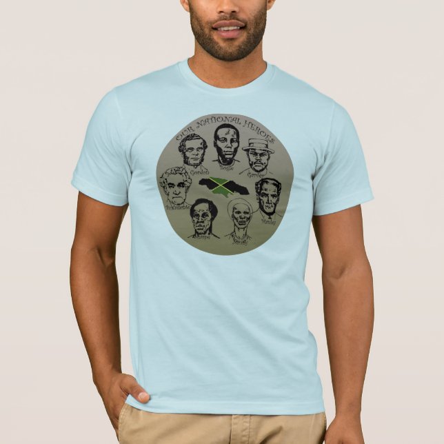 Jamaica Heroes T-Shirt (Front)