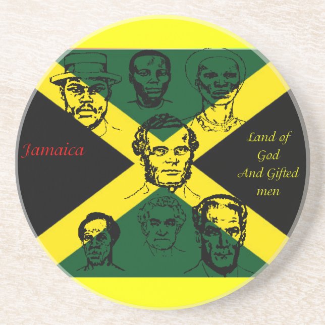 jamaica independence day coaster (Front)