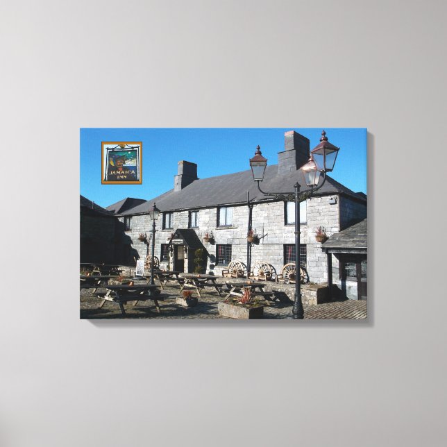 Jamaica Inn Bodmin Moor Cornwall England Canvas Print (Front)