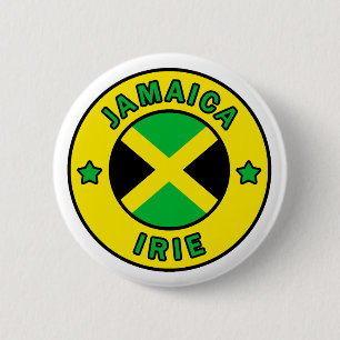 Jamaica Irie 6 Cm Round Badge