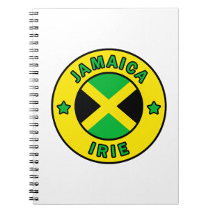 Jamaica Irie Spiral Notebook