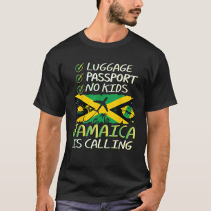 Jamaica is Calling Trip 2025 Couple Summer Vacatio T-Shirt