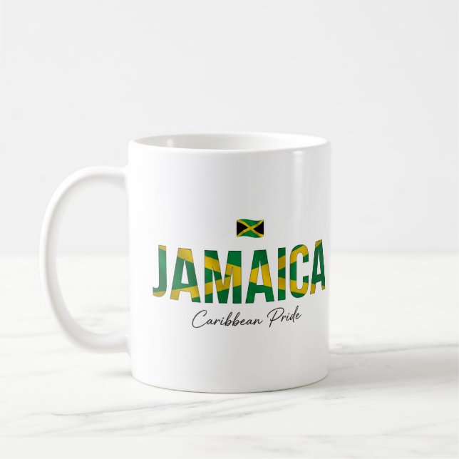 Jamaica Island Name | Everyday Pride Coffee Mug (Left)
