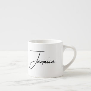 Jamaica Island Vibes Tropical Paradise Souvenir Co Espresso Cup