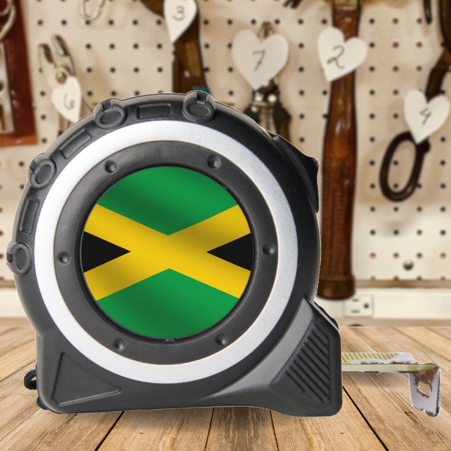 Jamaica Jamaican Flag  1 (Jamaica Jamaican Flag Tape Measure)