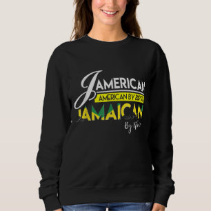 Jamaica Jamerican Jamaican American Jamaica Flag C Sweatshirt