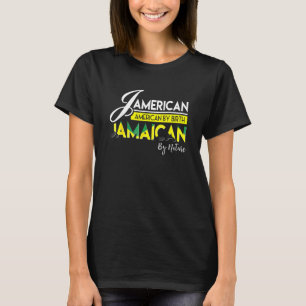 Jamaica Jamerican Jamaican American Jamaica Flag T-Shirt