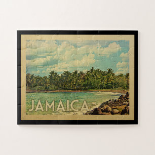Jamaica Jigsaw Puzzle Vintage Travel