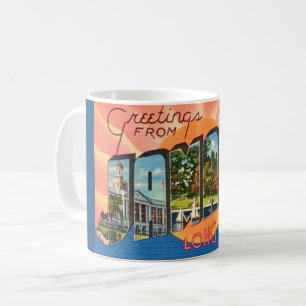Jamaica Long Island Postcard Coffee Mug