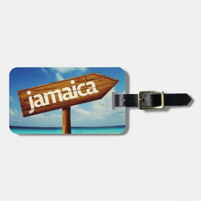 Jamaica Luggage Tag (Front Horizontal)