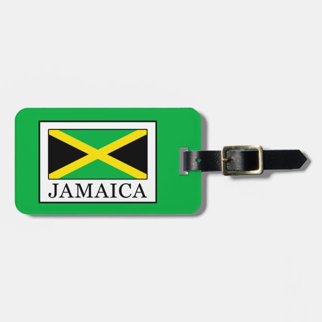 Jamaica Luggage Tag (Front Horizontal)