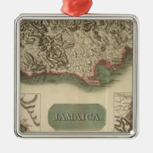 Jamaica Metal Tree Decoration