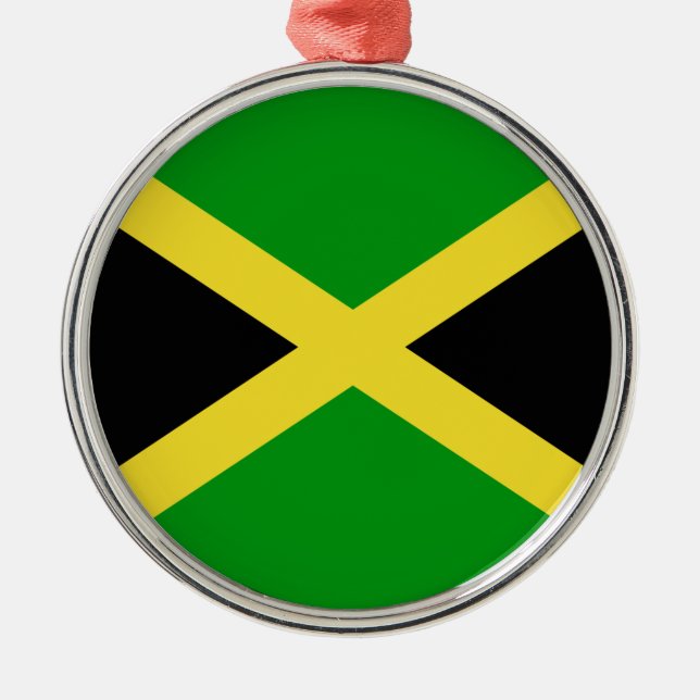 Jamaica Metal Tree Decoration (Front)