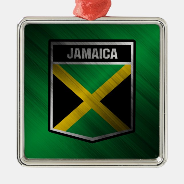 Jamaica Metal Tree Decoration (Front)