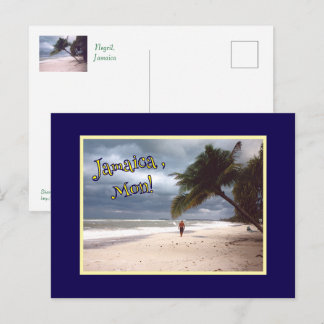 JAMAICA, MON! Negril Beach Postcard