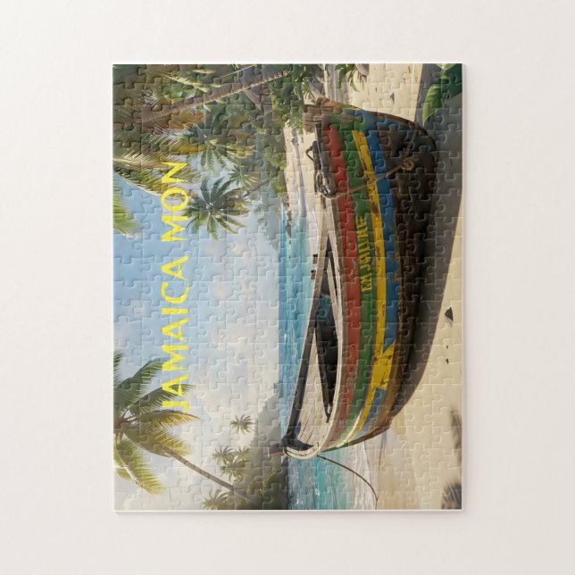 jamaica monPostcard Jigsaw Puzzle (Vertical)