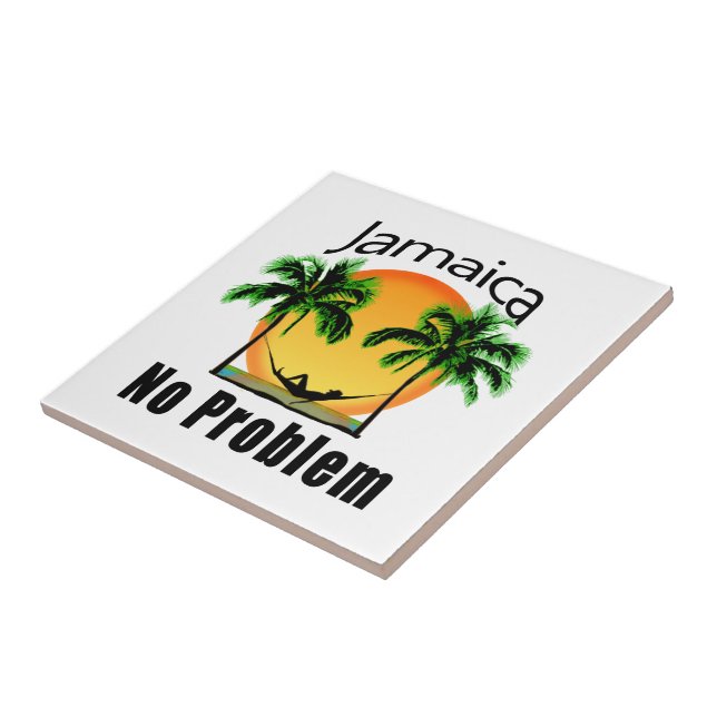 Jamaica No Problem Tile (Side)