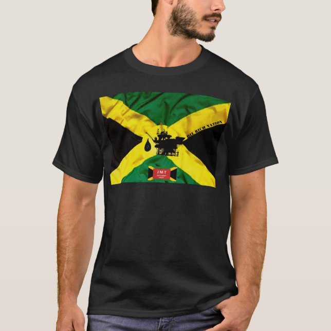 JAMAICA  OIL RICH NATION T-Shirt (Front)