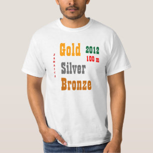 Jamaica one hundred metre t-shirts