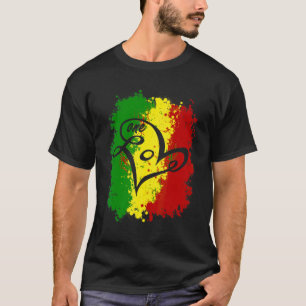 Jamaica One Love Rasta Reggae Music Caribbean Pri T-Shirt
