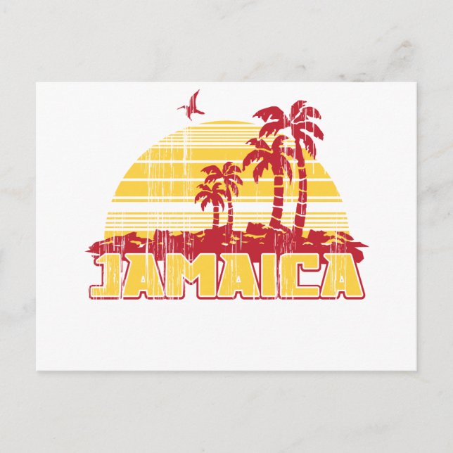 Jamaica Paradise Postcard (Front)