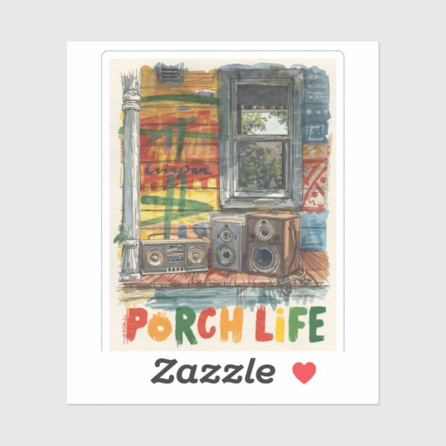 Jamaica porch life  (Sheet)