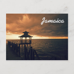 Jamaica Postcard Rafting on the River