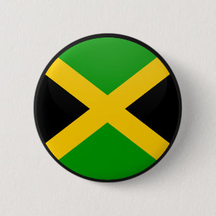 Jamaica quality Flag Circle 6 Cm Round Badge