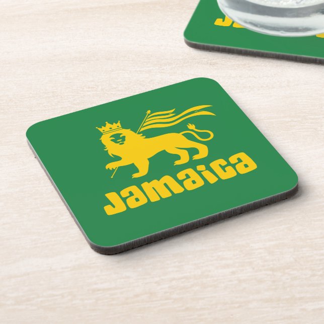 Jamaica Rasta Lion  Coaster (Left Side)