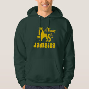 Jamaica Rasta Lion  Hoodie