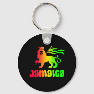 Jamaica Rasta Lion Key Ring