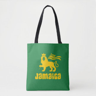 Jamaica Rasta Lion Tote Bag