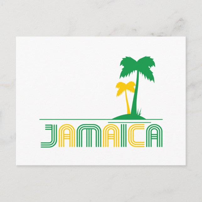 Jamaica Retro Postcard (Front)